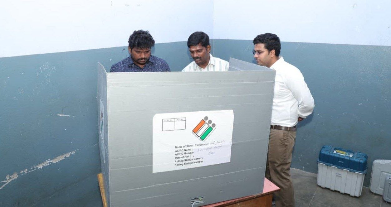 Corporation Commissioner Inspects Second Phase Training for Polling Officers Ahead of 2026 Assembly Elections