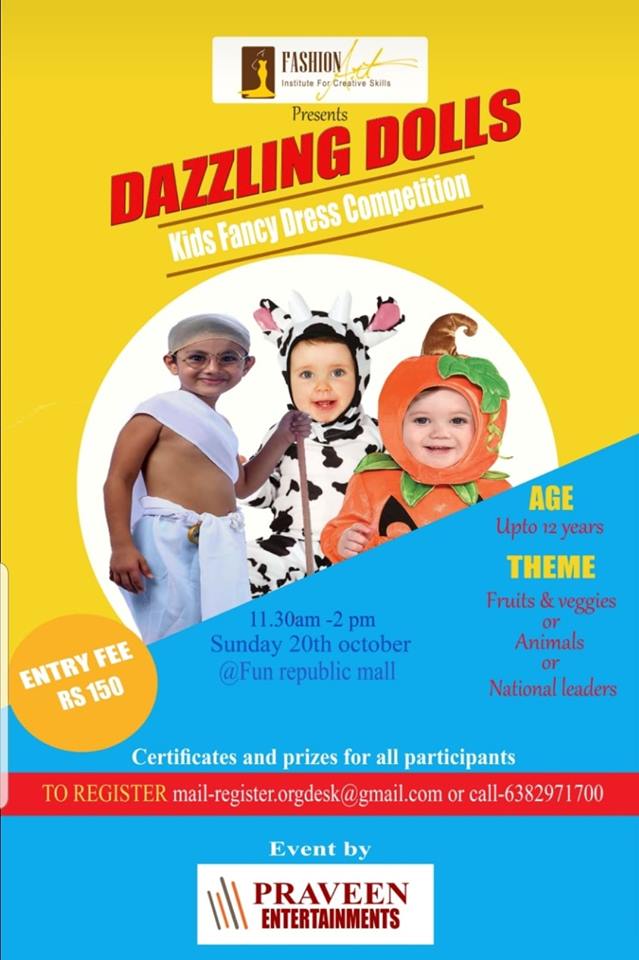 DAZZLING DOLLS (Kids Fancy Dress Competition) - Simplicity