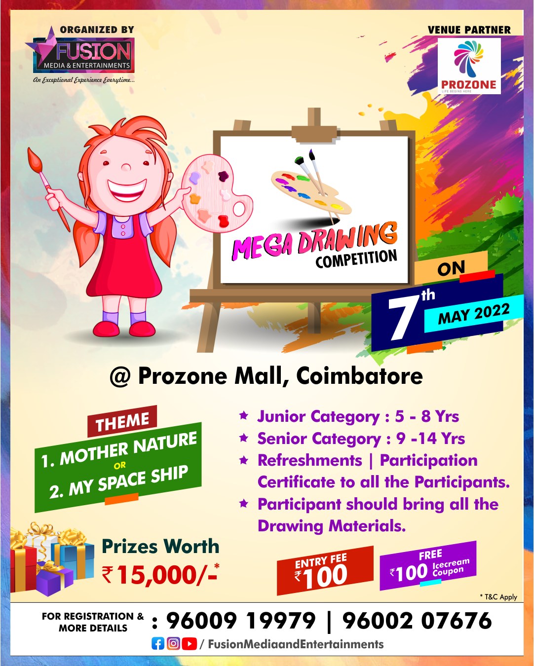 Chennai: Art fest in the park. Contest for kids - Feb. 26, 2023