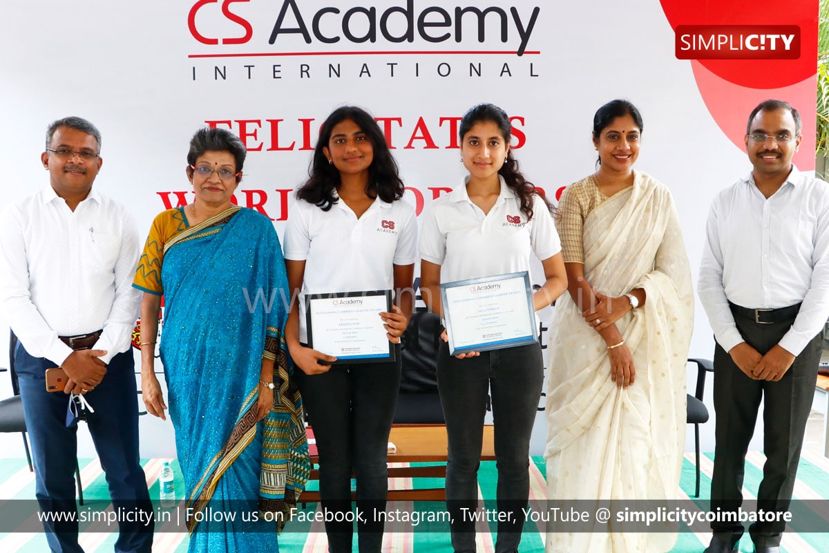 Coimbatore CS Academy School students win Top in the World in Cambridge ...