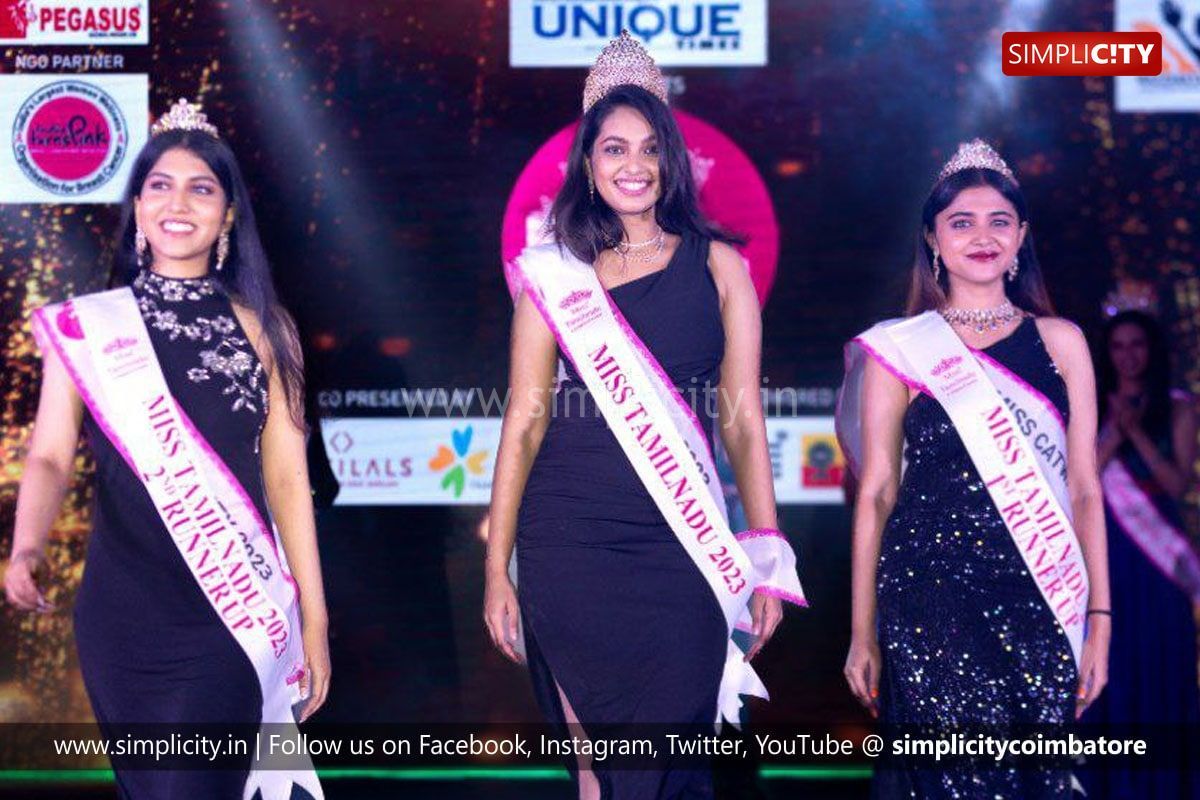 Akshatha Das Meetiney crowned as Miss Tamil Nadu at the 13th edition of
