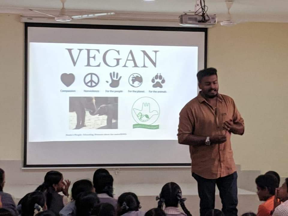 Over 1,38,000 students inflicted by forced vegan propaganda in Coimbatore.  Under whose purview was this done? - Simplicity