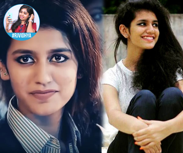 priya prakash varrier goes viral in social networks with a wink - priya prakash varrier enters big league at 2 9m has more instagram